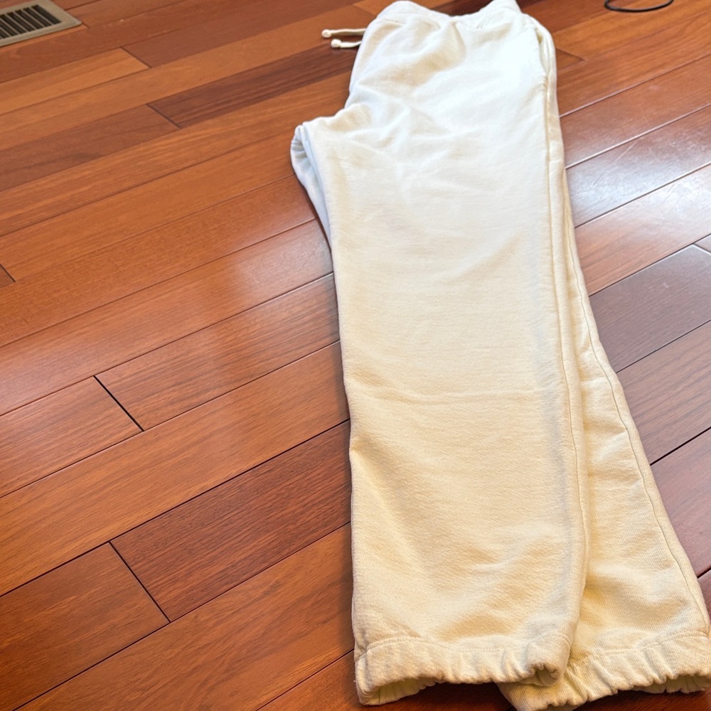 Women's Cream Joggers